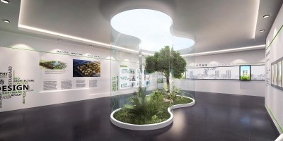 现代展馆3D模型下载